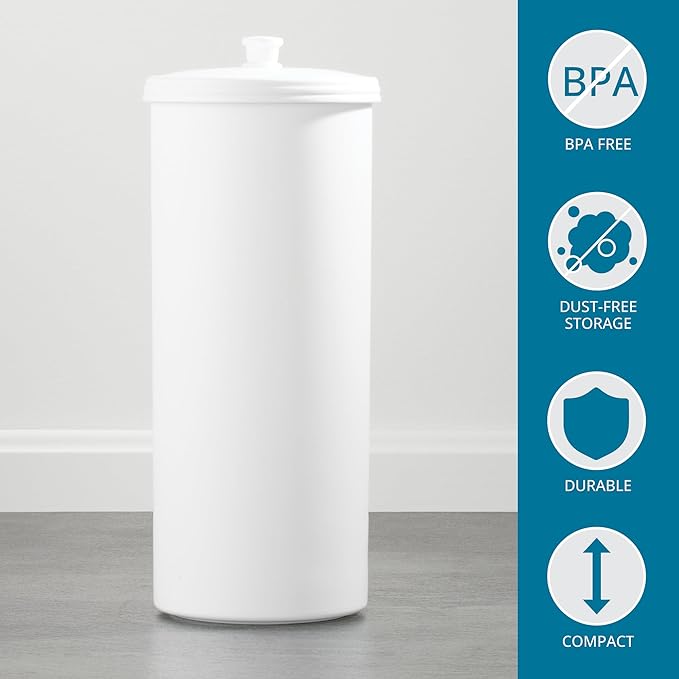 iDesign Freestanding Bathroom Toilet Paper Storage Holder - Image 6