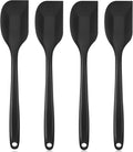 Shappy 4 Pieces Silicone Cooking Spoons 10.6 Inch Heat Resistant Kitchen Spoons by Shappy