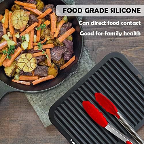 Walfos Silicone Trivets for Hot Pots and Pans - 446°F Heat Resistant