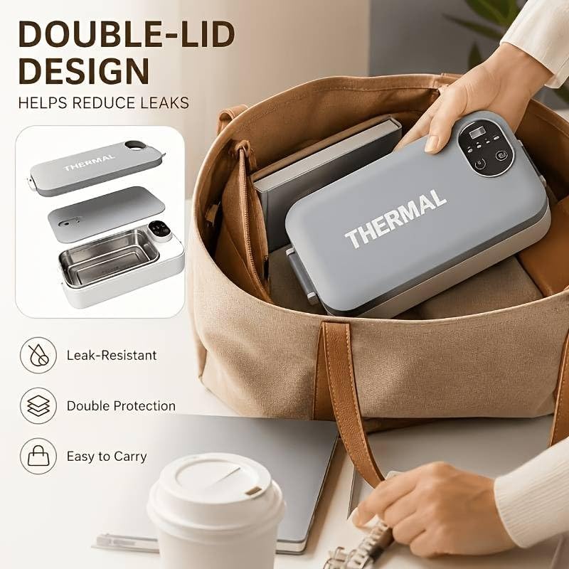 Rechargeable Timer-Controlled Heated Lunchbox