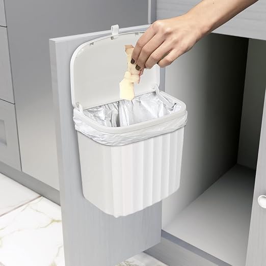 Glad Roomate Under Counter Waste Bin | Space Saving Small Trash Can - Image 6