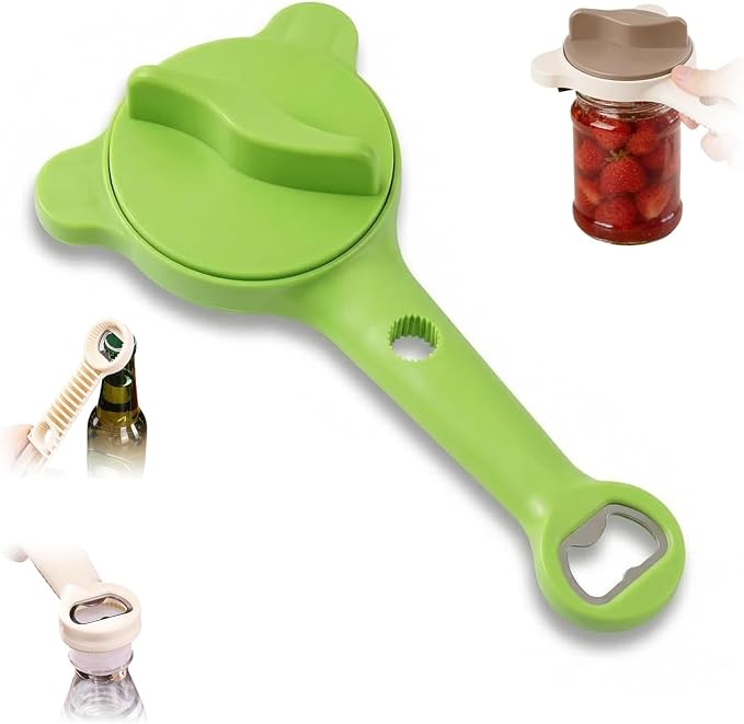 4-in-1 Jar Opener for Seniors -Adjustable Lid Opener by Unknown