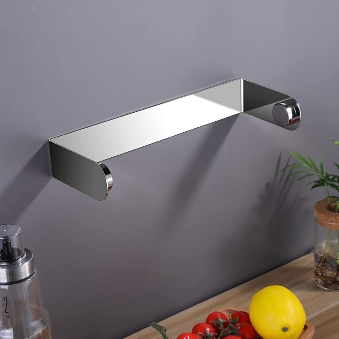 ZUNTO Adhesive Paper Towel Holder, Under Cabinet Paper Towel Rack - Image 2