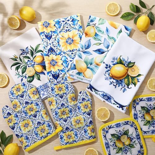 10 Pcs Mediterranean Kitchen Supply Gift