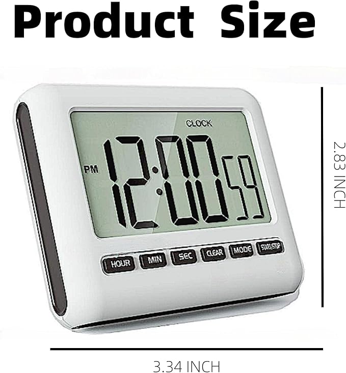 Magnetic Digital Clock for Kitchen - Image 7