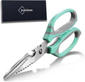 BoFuYuan Kitchen Scissors, 9-Inch Heavy Duty Multipurpose Food Cutting Shears by BoFuYuan