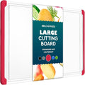 Large Kitchen Plastic Cutting Board by Belwares
