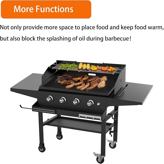 Universal Wind Guard and Warming Rack Fit - Image 3
