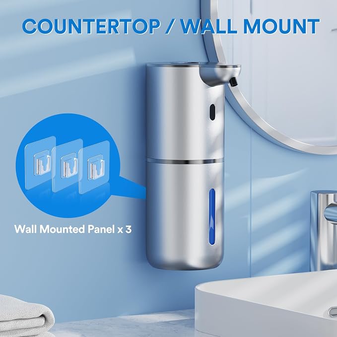 Automatic Foaming Soap Dispenser Touchless, Rechargeable Electric Hand ＆ Dish - Image 4