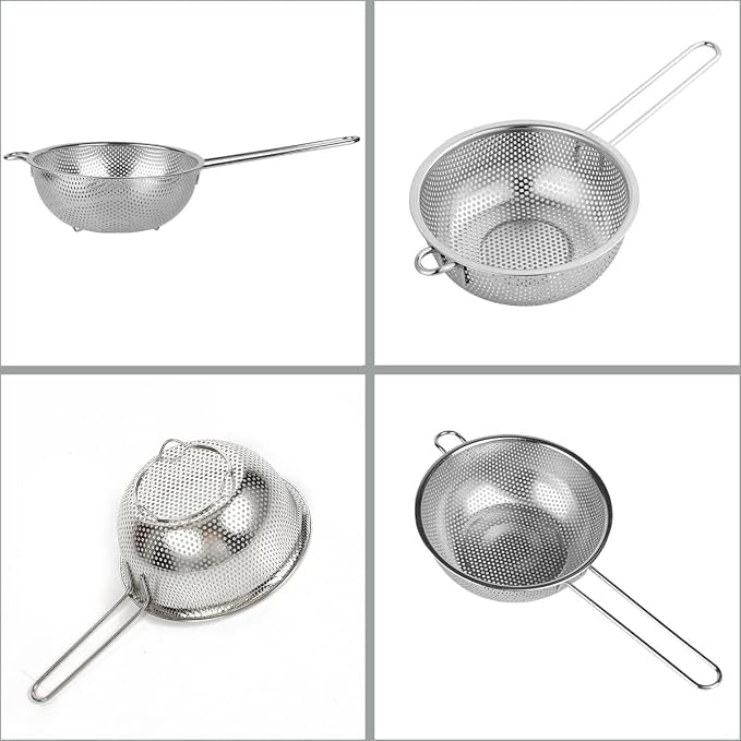 Stainless Steel Basin Colander - Image 5