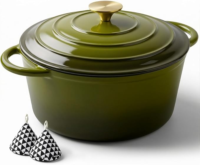 Miereirl 6 Quart Enameled Dutch Oven Pot by Miereirl