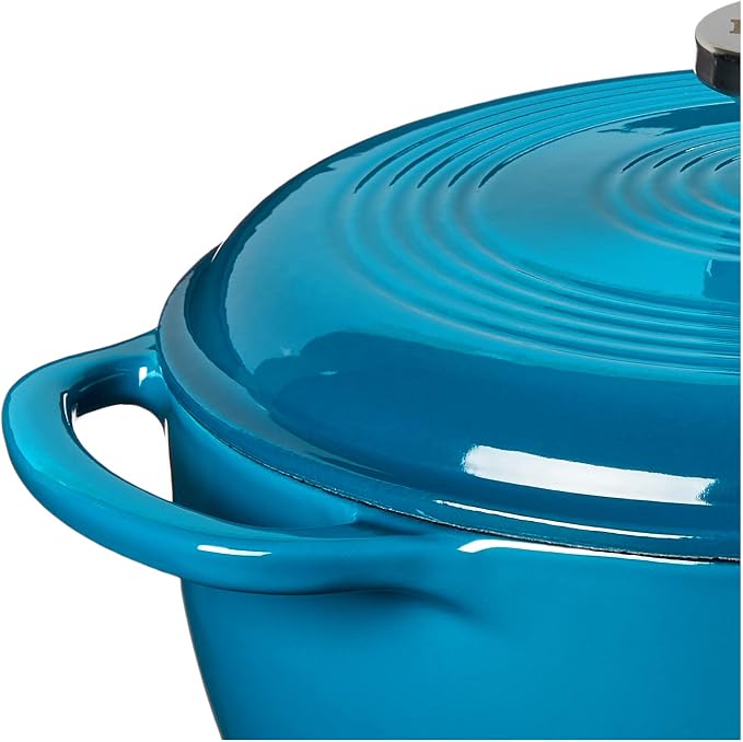 Lodge 4.5 Quart Enameled Cast Iron Dutch Oven - Image 5