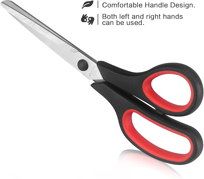Scissors 8.5 Inch all purpose Bulk Set of 3, Scissors - Image 4