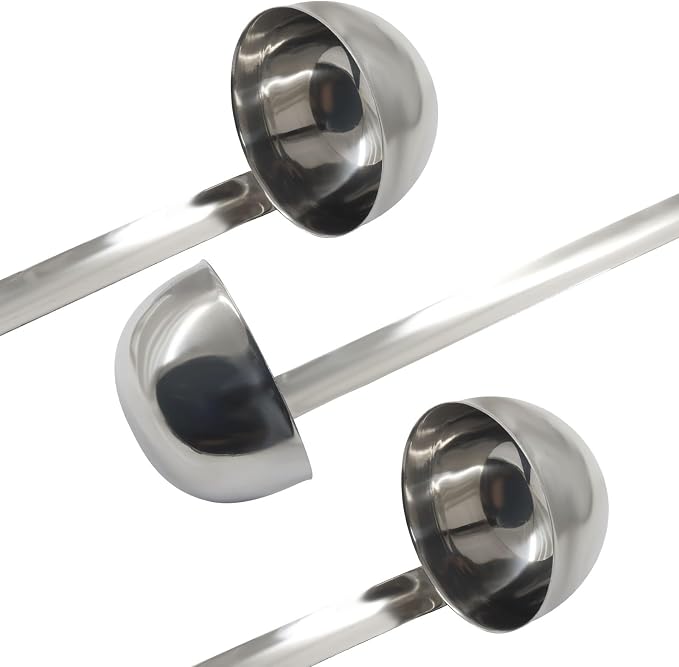 5 Oz Stainless Steel Ladle, 11.8" Long Handle Length - Image 5