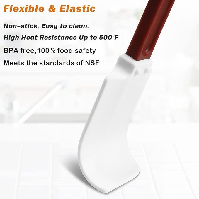 High-Temp Silicone Spatulas - Image 2
