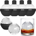 Silicone Ice Ball Molds for Whiskey by FOSOE