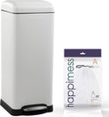 happimess HPM1007A Betty Retro 8-Gallon Step-Open Trash Can by Happimess