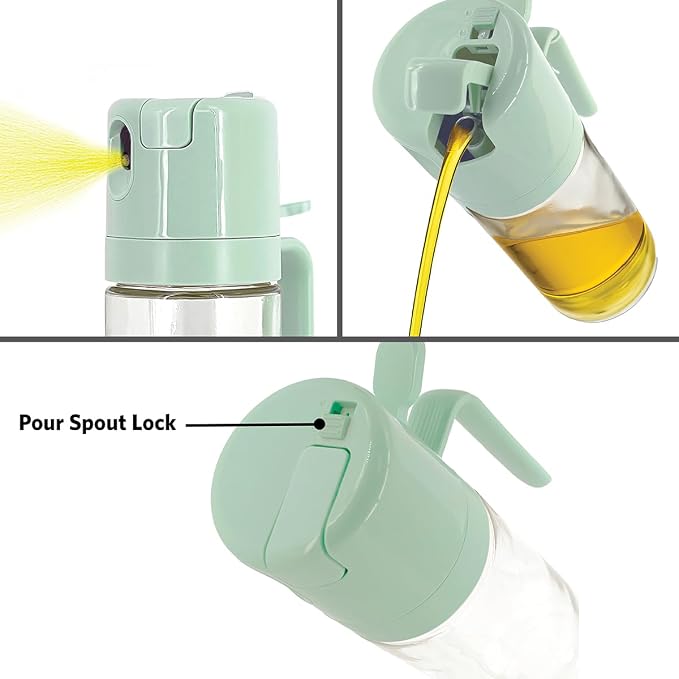 Glad 2 in 1 Oil Dispenser, 18.6oz/550ml - Image 2