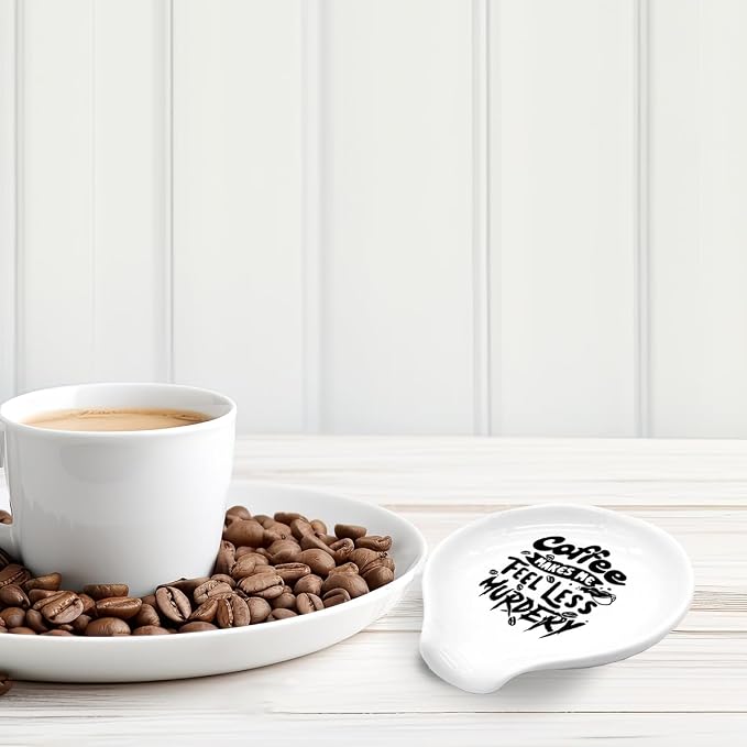 Funny Coffee Spoon Holder-Coffee Spoon Rest-Cafe Bar Station Accessories-Coffee - Image 4