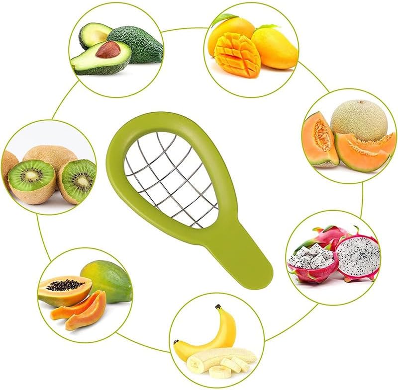 Avocado 3 Piece Set Avocado Slicer, Avocado Slicer, Avocado Storage