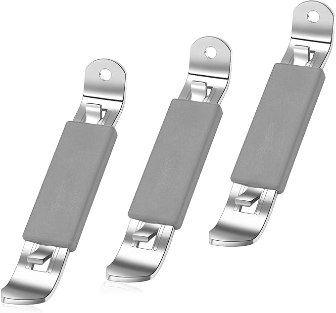 3 Pieces Magnetic Bottle Openers Can Opener Classic Beer Opener Stainless Steel by HANCELANT