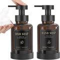 Luxspire Foaming Soap Dispenser, Glass Foam Pump Soap Dispenser, Non-Slip Hand by Luxspire