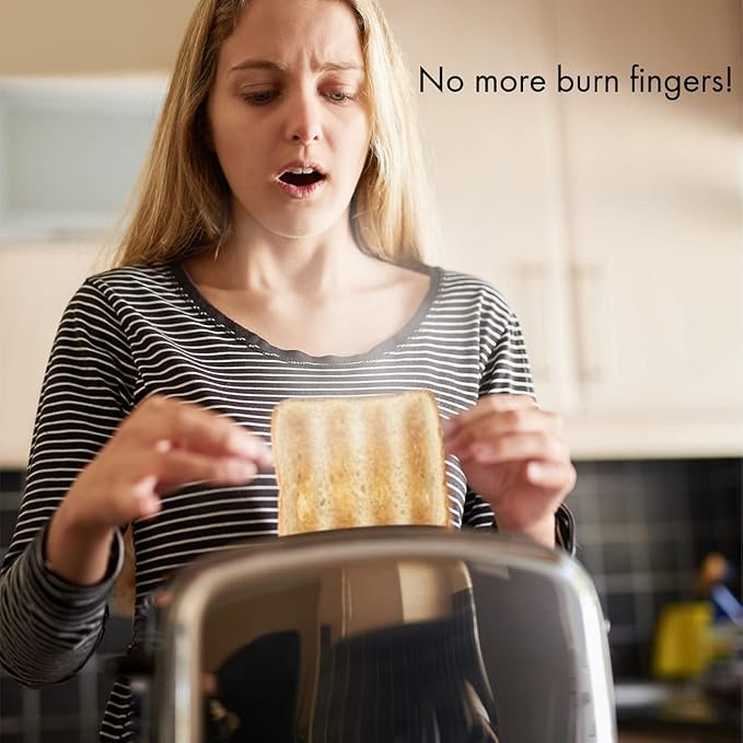 Bamboo Toaster Tongs - Image 5