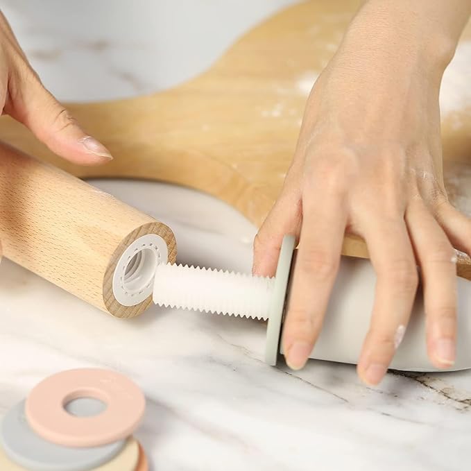 Geesta Rolling Pin Replacement Handle One Piece - Image 2
