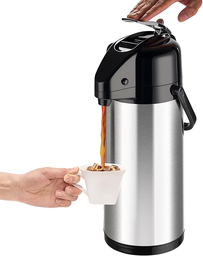PARACITY Upgraded Airpot Coffee Carafe by PARACITY