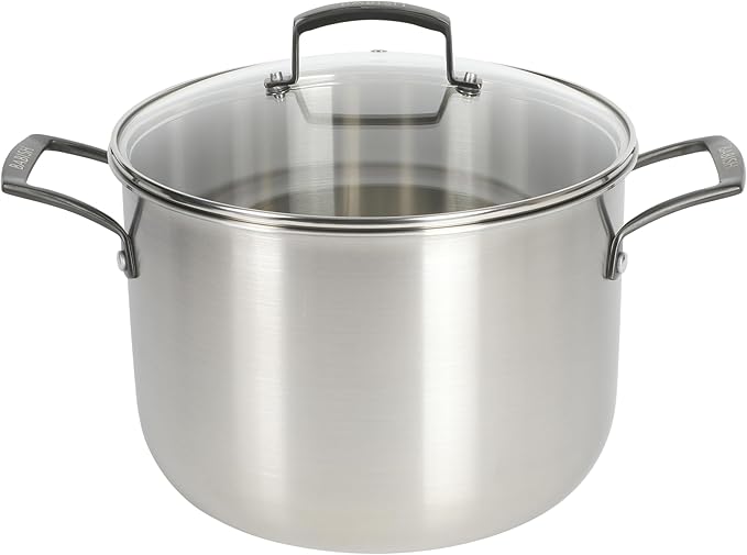 Babish 8 Quart Tri-Ply Stainless Steel Stock Pot by Babish