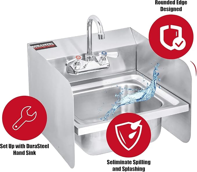 DuraSteel Stainless Steel Splash Guard - Image 3