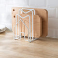 SUNFICON Cutting Board Rack Chopping Board Organizer Pot Pan Lids Holder Thin by SUNFICON