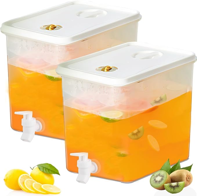 Beverage Drink Dispenser for Fridge, Plastic Beverage Dispenser by Unknown