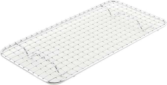 Winco Pan Grate, 5-Inch by 10 1/2-Inch, Third Size by Winco