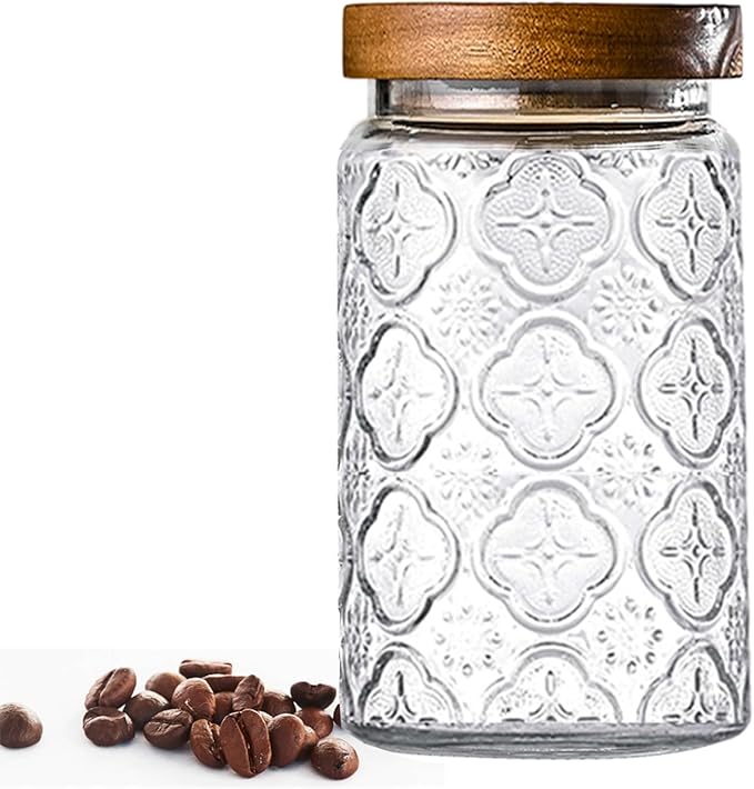 Adodeen 32oz Vintage Glass Jar by Unknown