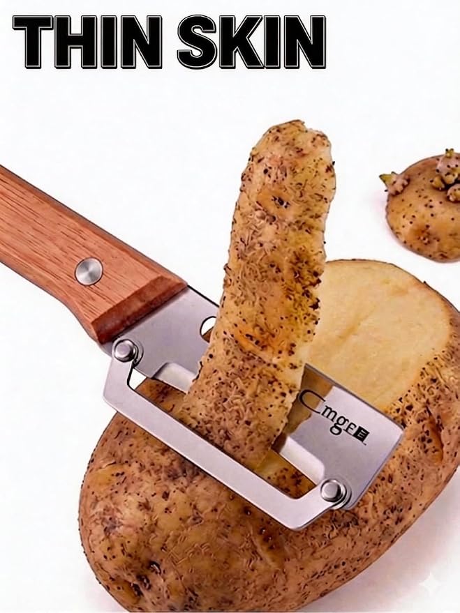 Vegetable Peeler, Nemesis of Bumpy Rough Root, Potato Peeler, Kitchen Sharp - Image 4