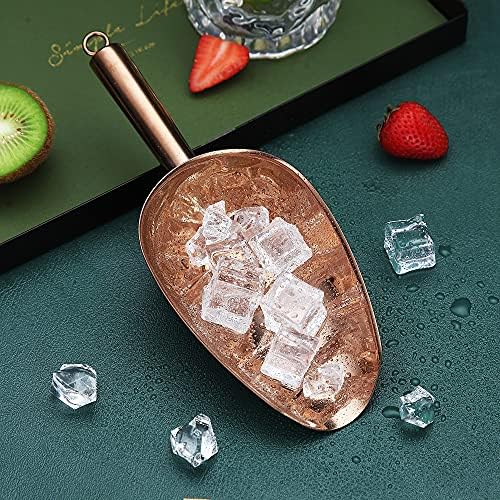 Copper Ice Scoop, Fashion Ice Cream Scoop, Premium Stainless Steel
