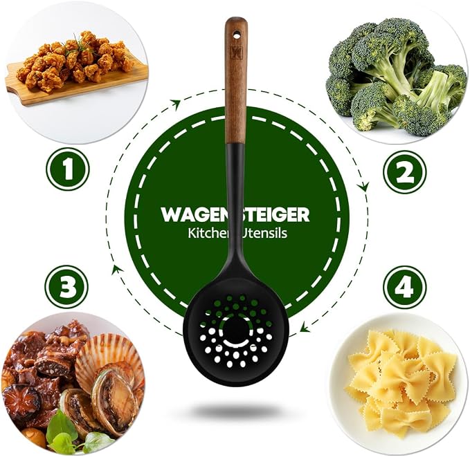 WAGENSTEIGER Silicon Cooking Skimmer Ladle - Image 4