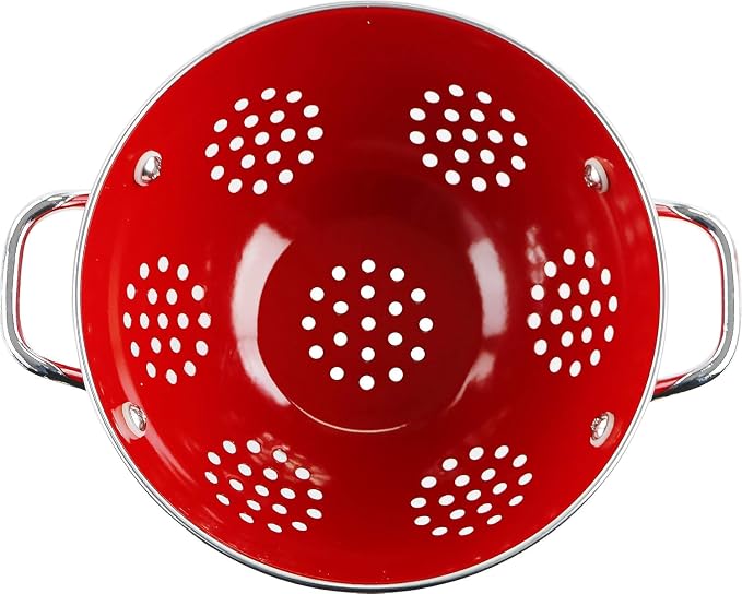 Calypso Basics by Reston Lloyd Powder Coated Enameled Colander, 3 Quart - Image 2