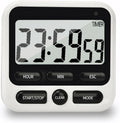 NKOVE Digital Kitchen Timer 24 Hour Clock and Alarm Function by Nkove