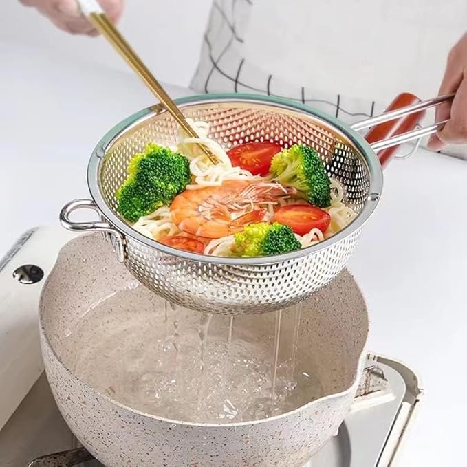 Stainless Steel Basin Colander - Image 7