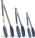 HOTEC Premium Stainless Steel Locking Kitchen Tongs by Hotec