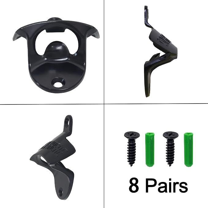 Wall Mounted Bottle Opener, Bulk Post Mount Soda Cap Opener - Image 4