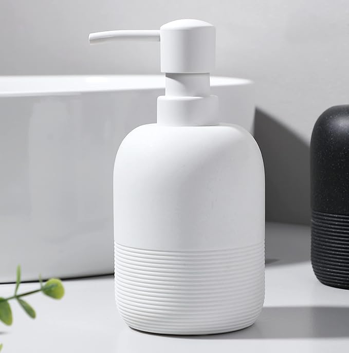 GalDal White Soap Lotion Dispenser - Image 2