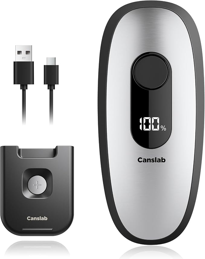 Canslab IRON Rechargeable Electric Can Opener: Wall-Mountable Easy Storage by Canslab
