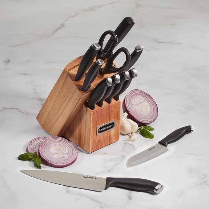 Cuisinart C77SSB-12P Color Pro Collection 12 Piece Knife Block Set - Image 6