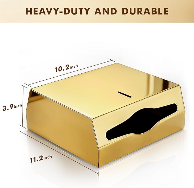 Wall Mounted Stainless Steel Paper Towel Dispenser - Image 4