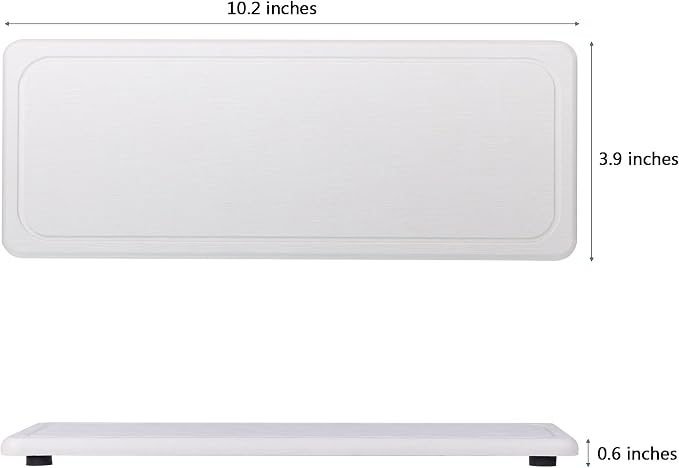 NiuYichee 2 Pcs Water Absorbing Stone Trays, Kitchen/Bathroom Sink Soap Dish - Image 5