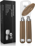 Safring Can Opener Manual, Heavy Duty Stainless Steel Smooth Edge Can Opener by Safring