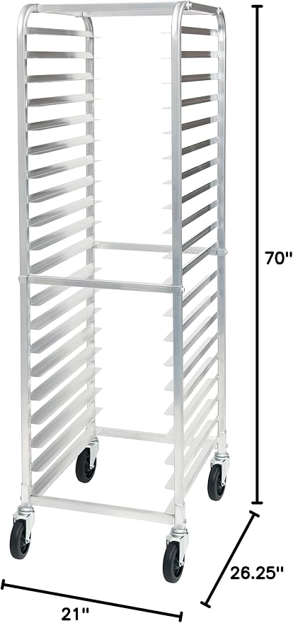 Winco Aluminum Sheet Pan/Bun Rack, 20 Tier - Image 2